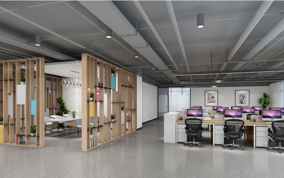 上海松江廠(chǎng)房裝修-領(lǐng)技科技佘山工廠(chǎng)裝修案例