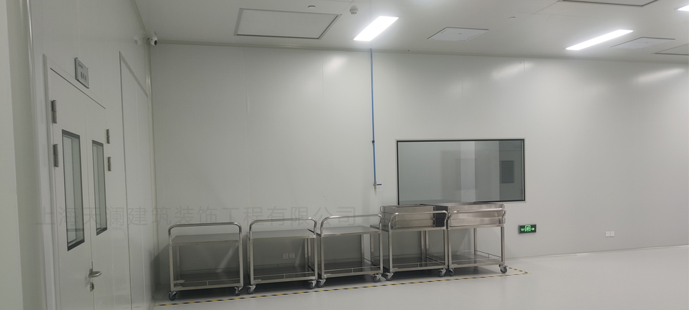 浦東臨港某集成電路潔凈廠房裝修圖片