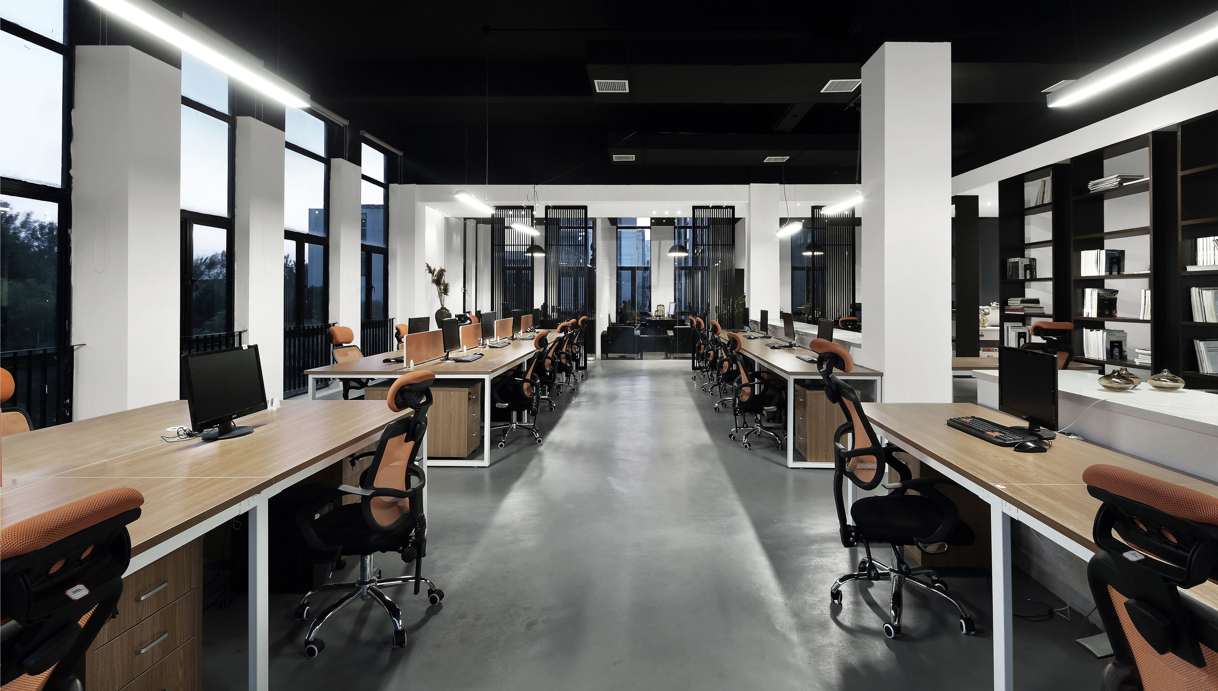 辦公區(qū)裝修效果圖