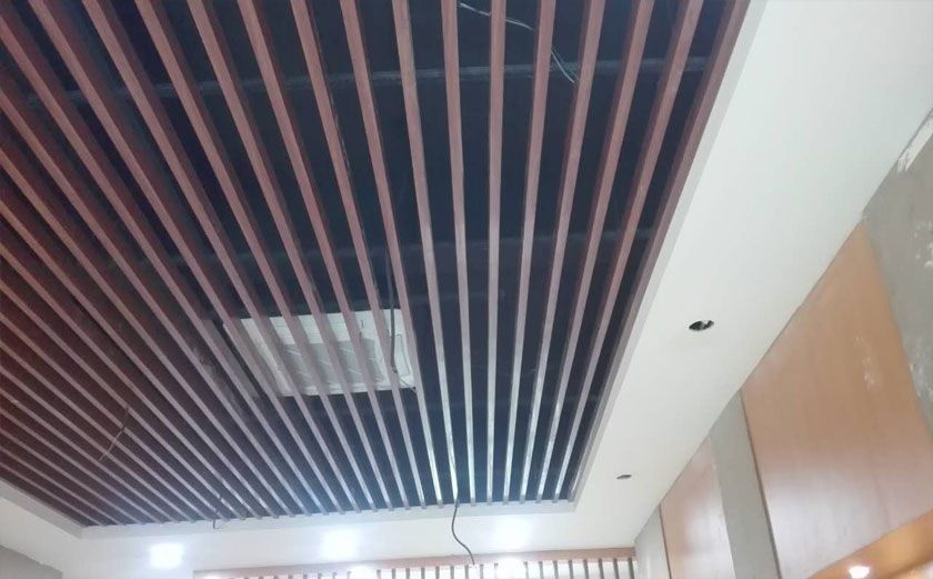 會(huì)議室(展廳)裝修吊頂效果圖